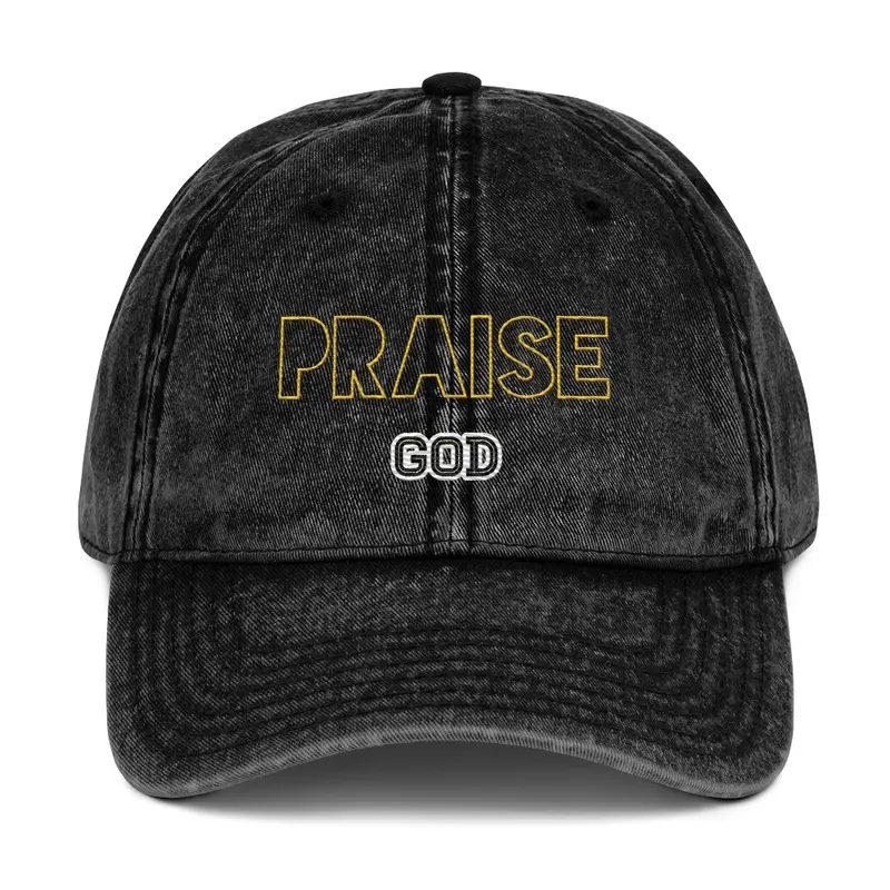 Praise God : Vintage Cap